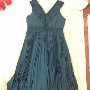 Beautiful deep emerald green dress by Dex
